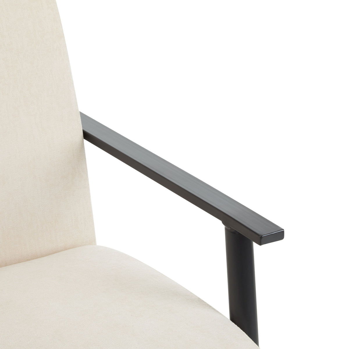 Modern Lounge Chair With Upholstery