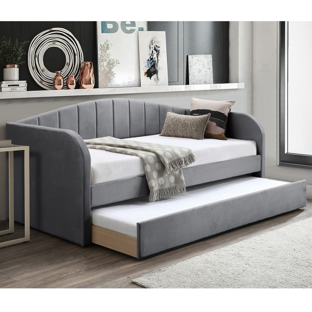 Modern Day Bed Trundle With Slat Support