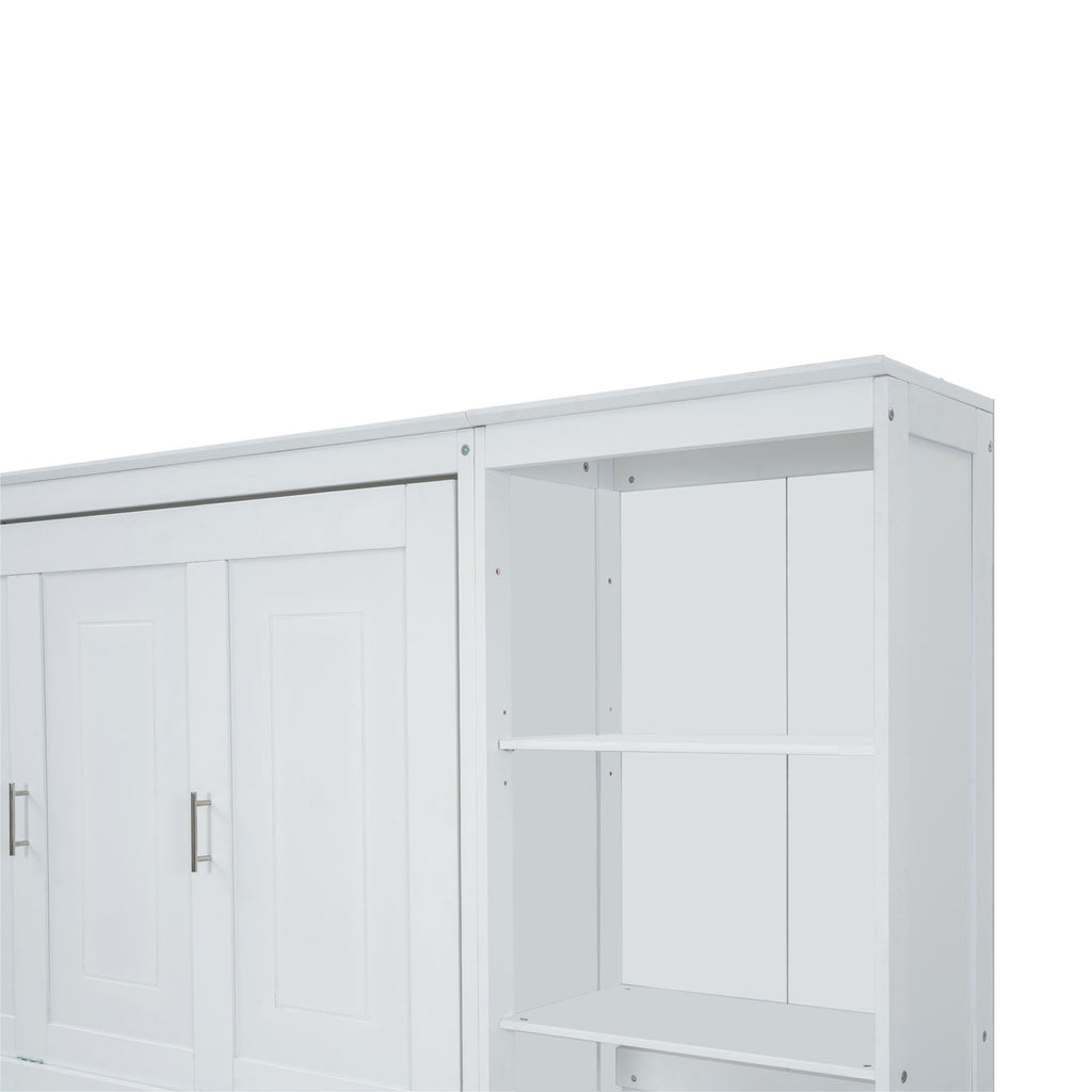 Murphy Bed With Desk And Bookshelf