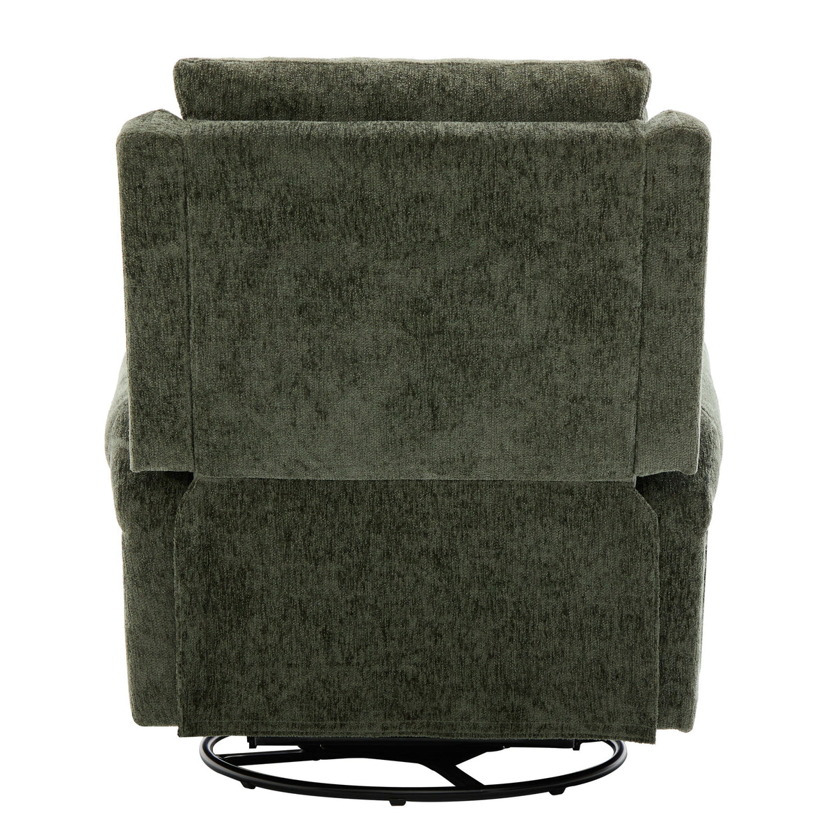 Manual Recliner Massage Chair With Swivel Rocker, 8 Massage Modes, Side Storage Pocket