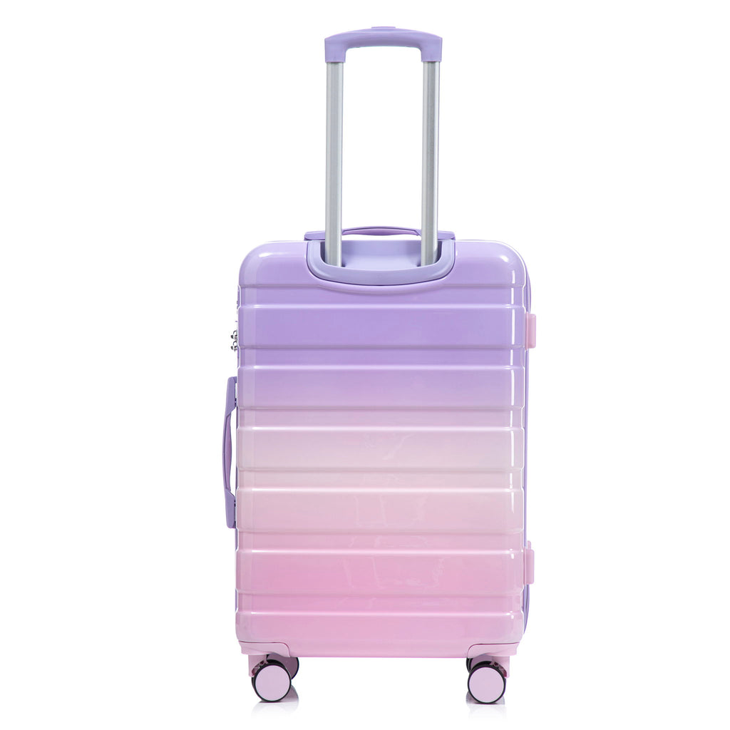 Luggage Set 20" /24" /28" With Combination Lock And Silent Wheels