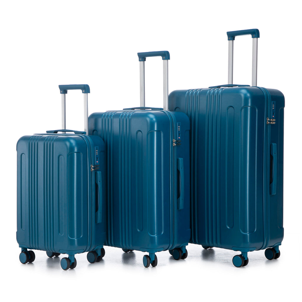Spinner Luggage Set 20" / 24"/ 28", Lightweight Hard Shell With 360° Silent Wheels