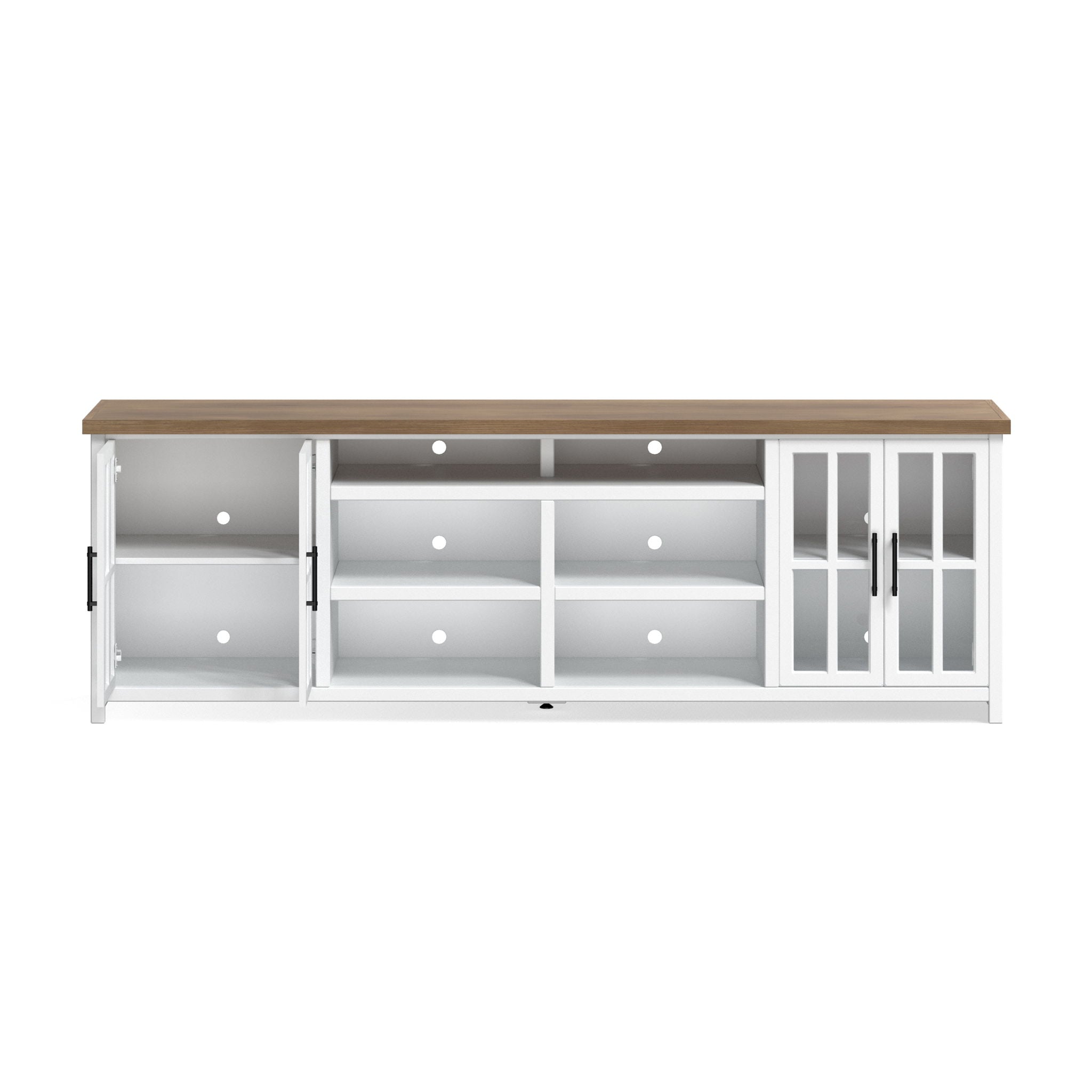 Hampton - TV Stand Console & Cable Management