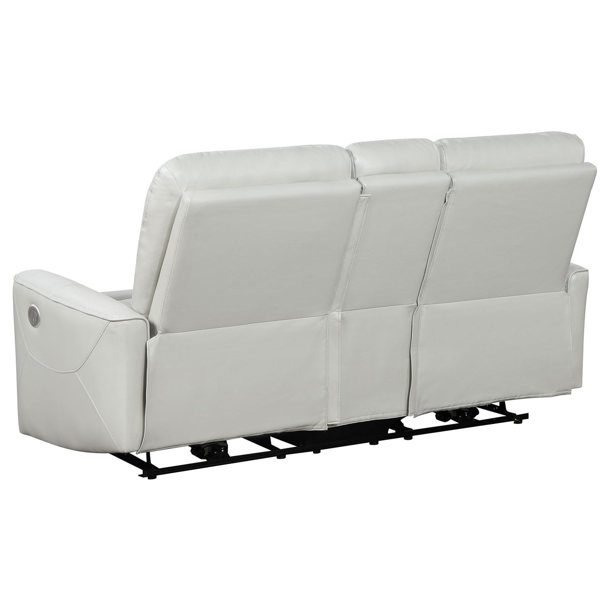 Amberly - 3 Piece Power Reclining Sofa Set - Light Gray