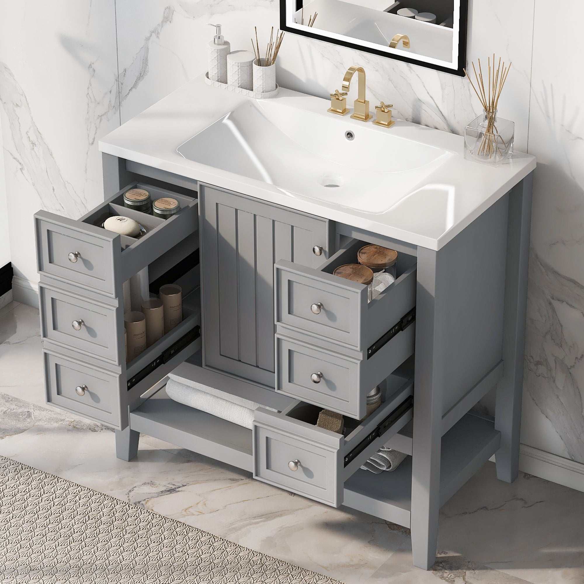Modern Bathroom Vanity With Sink