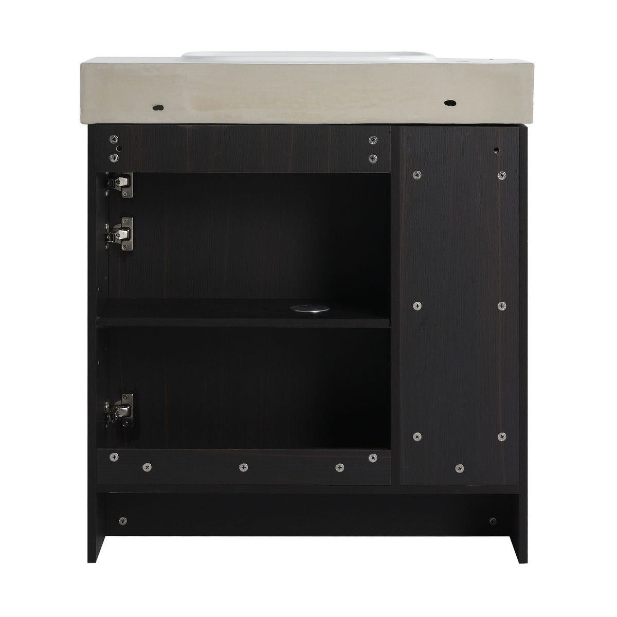 Freestanding Bathroom Vanity With Sink, Soft Close Door