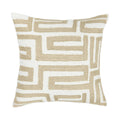 Mateo - 22" x 22" Pillow - Metallic Gold / Ivory