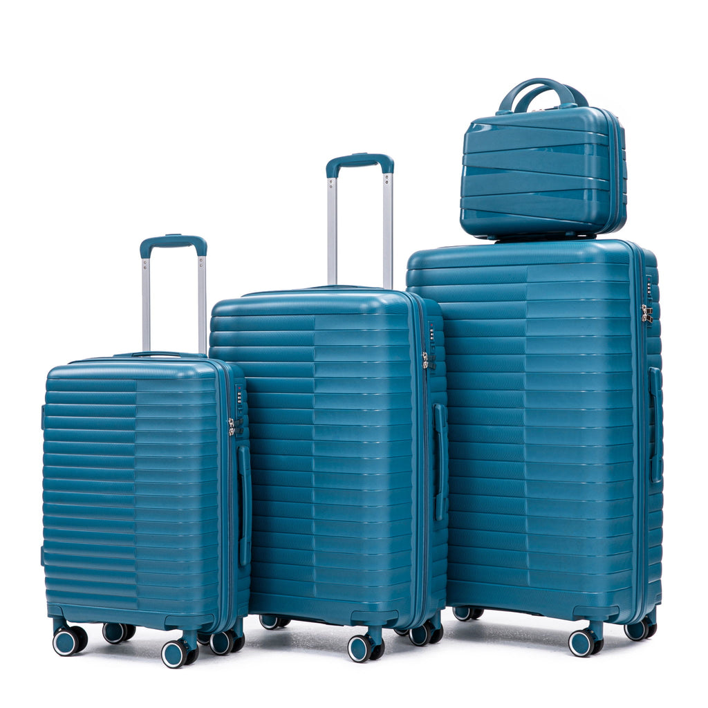 4 Piece Luggage Set, Combination Lock