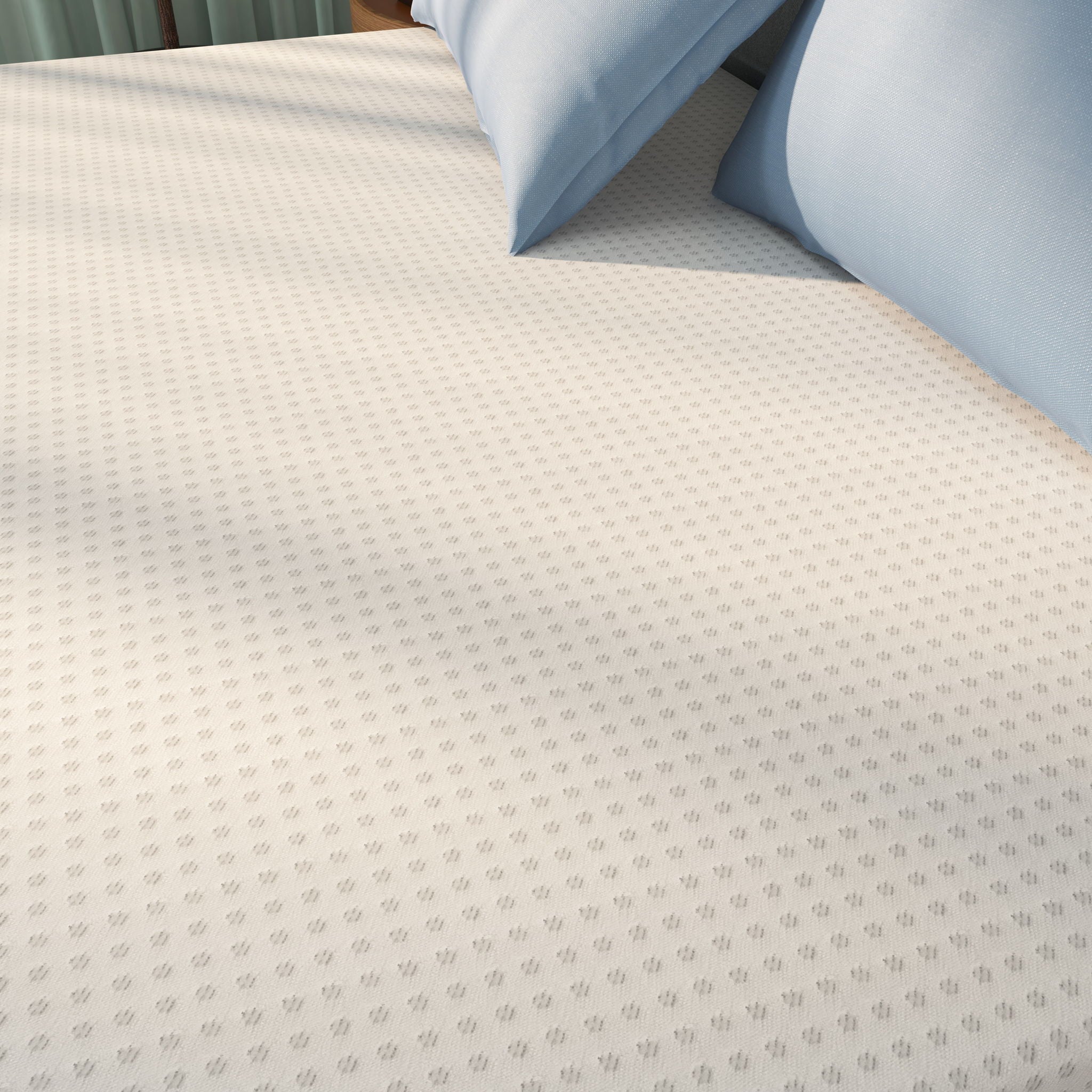 8" Memory Foam Mattress With Charcoal Infusion And Silky Mesh Cover