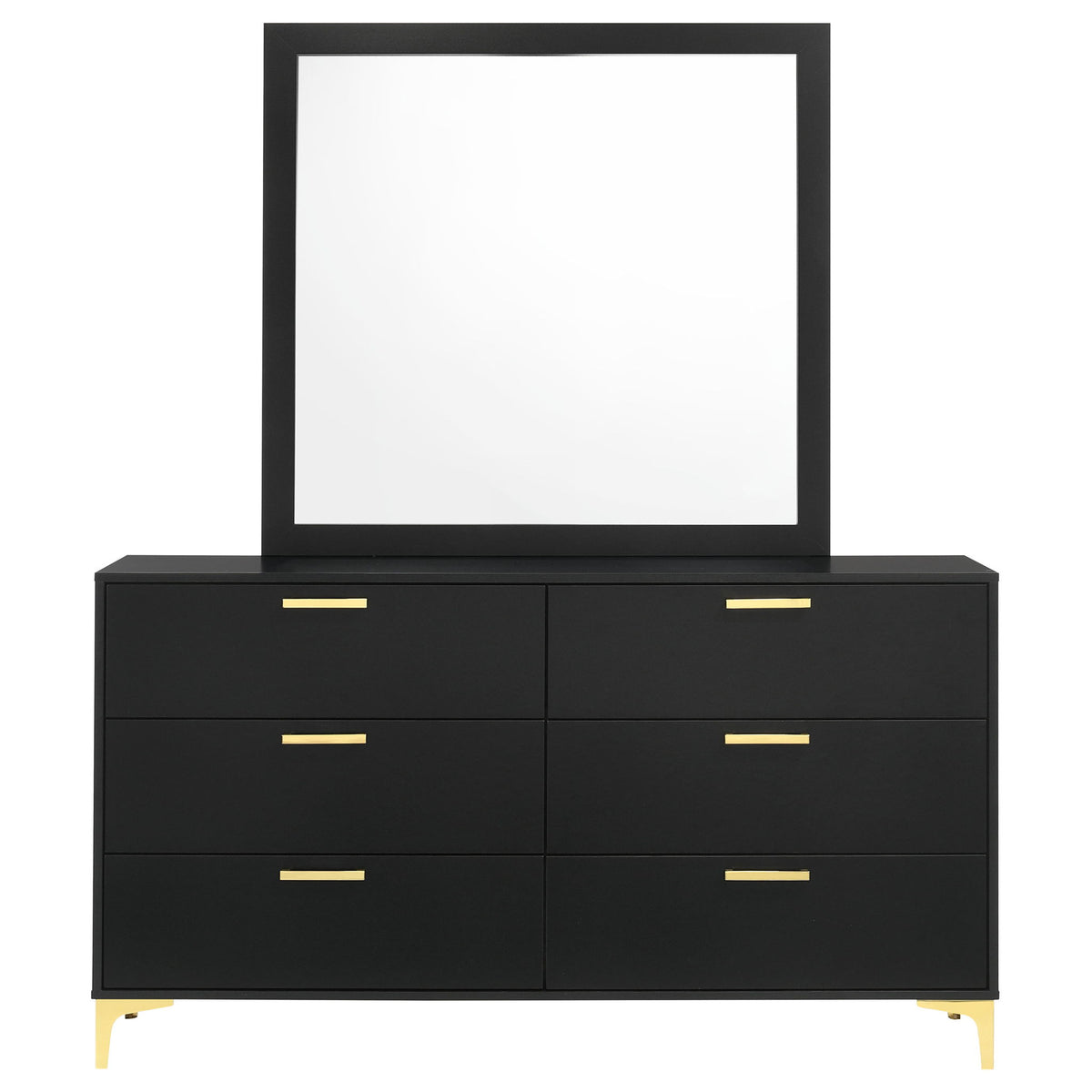 James - 6 Drawer Dresser With Mirror