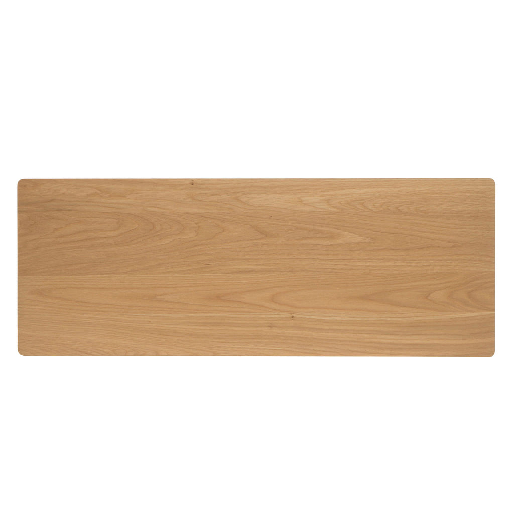 Bar Height Dining Table With Splayed Legs And Elongated Rectangular Top