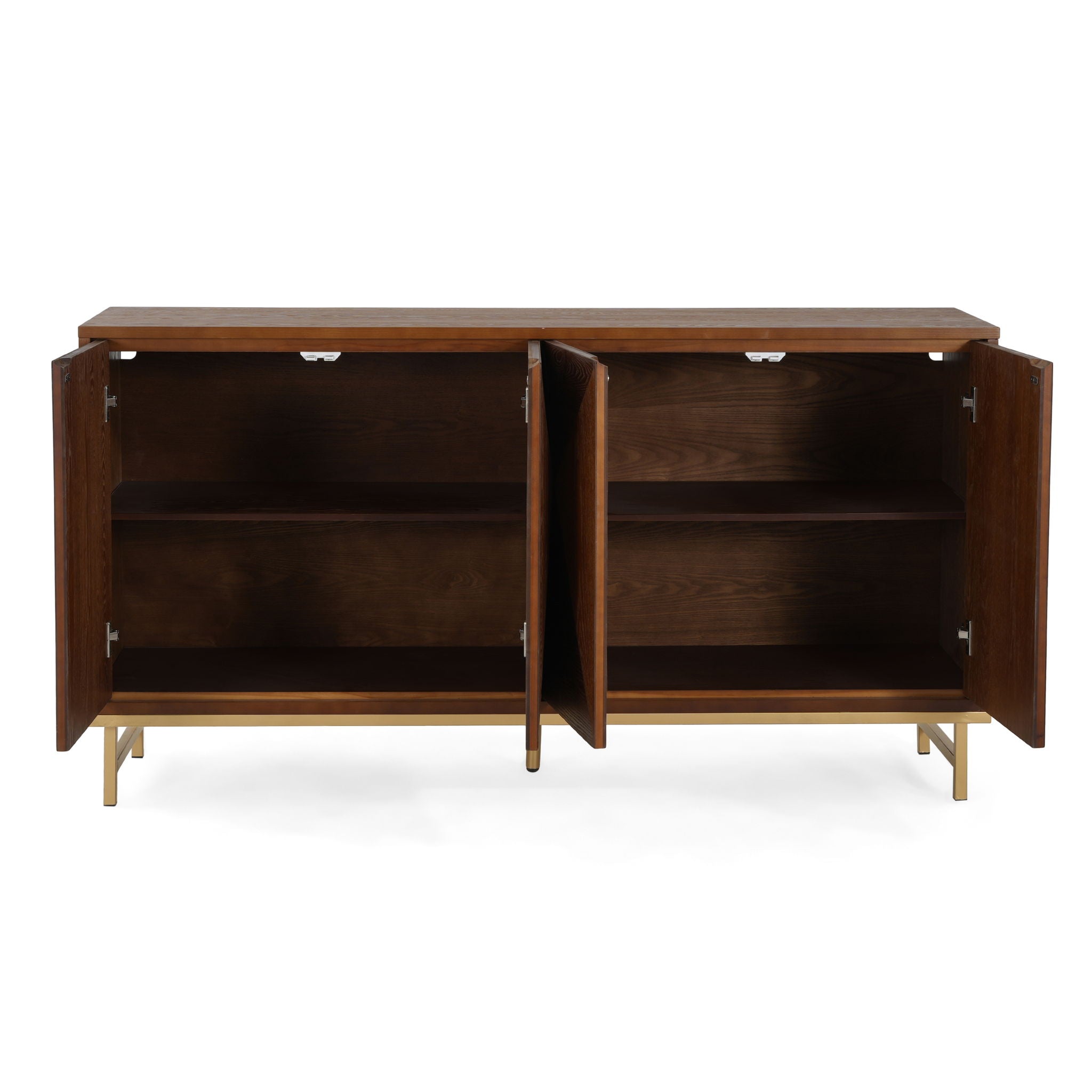 Tamid - Modern Wide Handcrafted Sideboard With Adjustable Shelves
