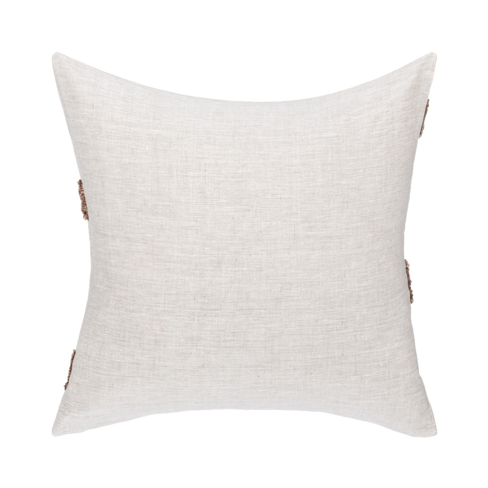 Essay - 22" x 22"Pillow - Frothed Brown