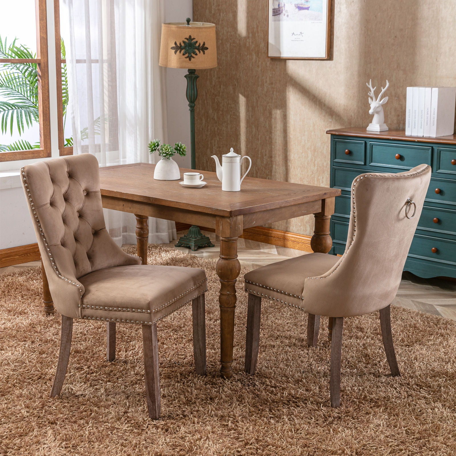 Nikki - High-End Tufted Dining Chair (Set of 2)