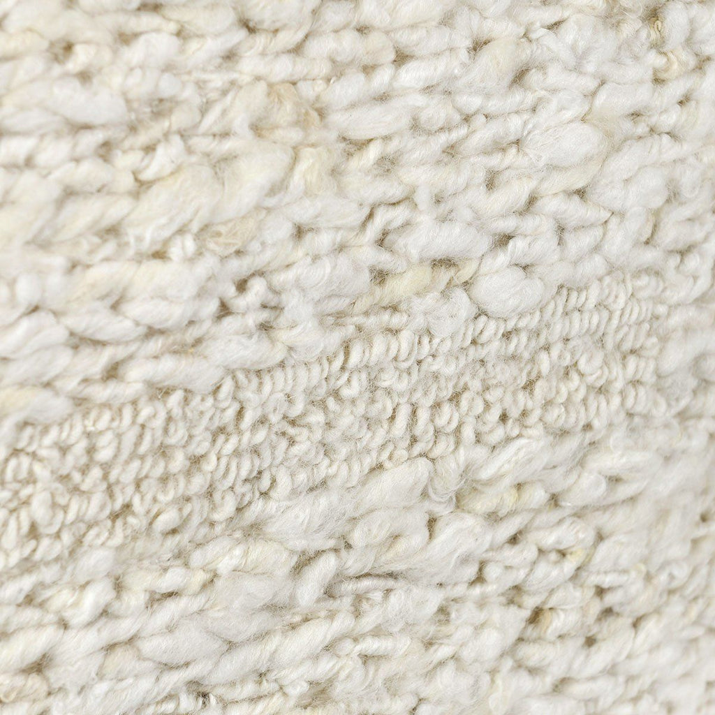 Sinclair - Pouf - Ivory