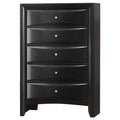 Palamino - 5 Drawer Bedroom Chest - Black