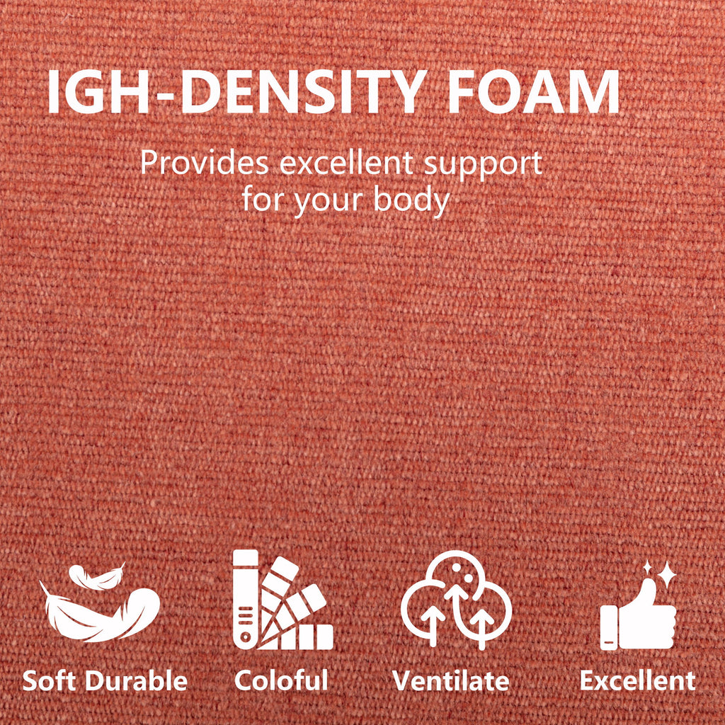 Folding Sofa With Removable Back Cushion, Convertible Futon Sleeper Chair