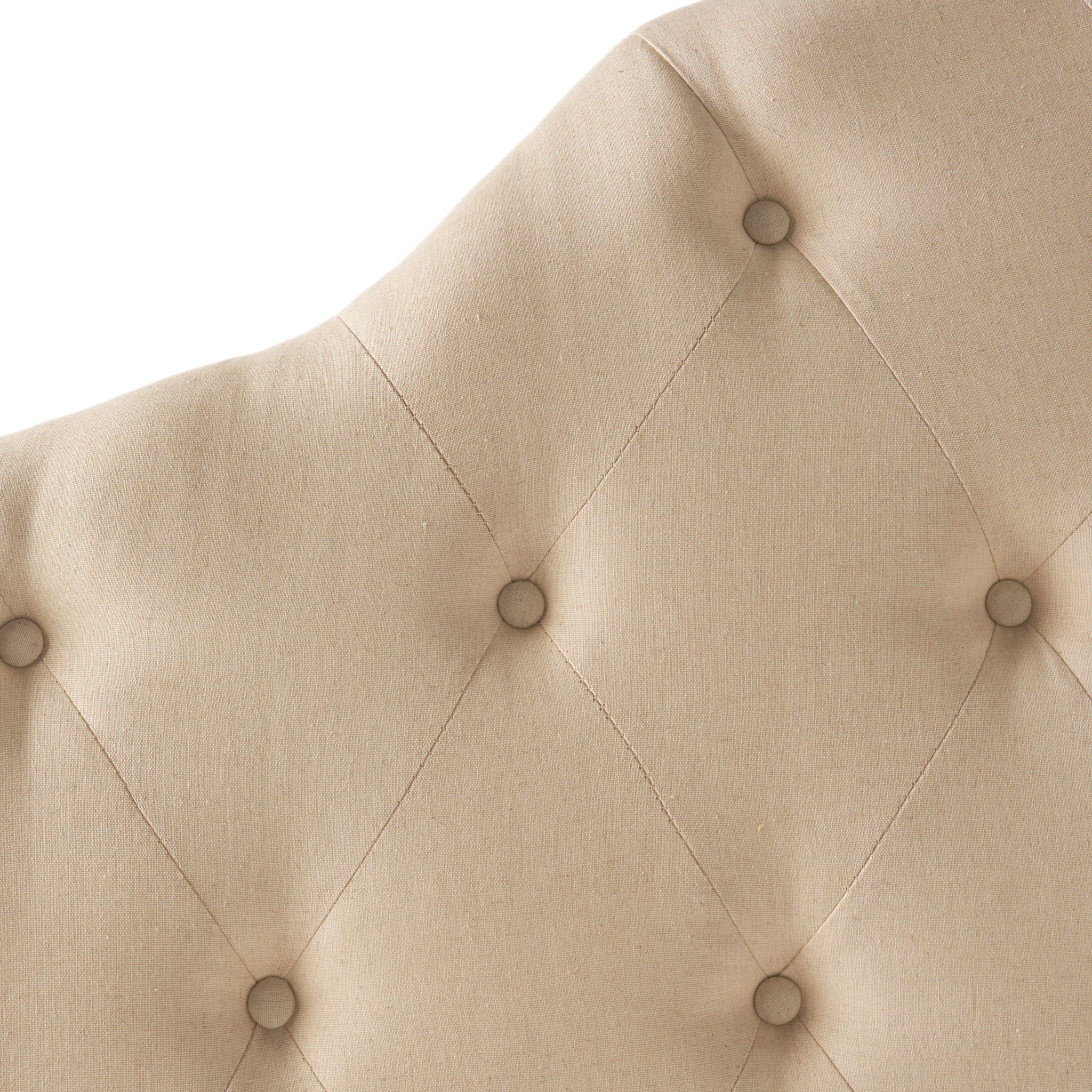 Mardi - Fabric Queen / Full Headboard - Beige