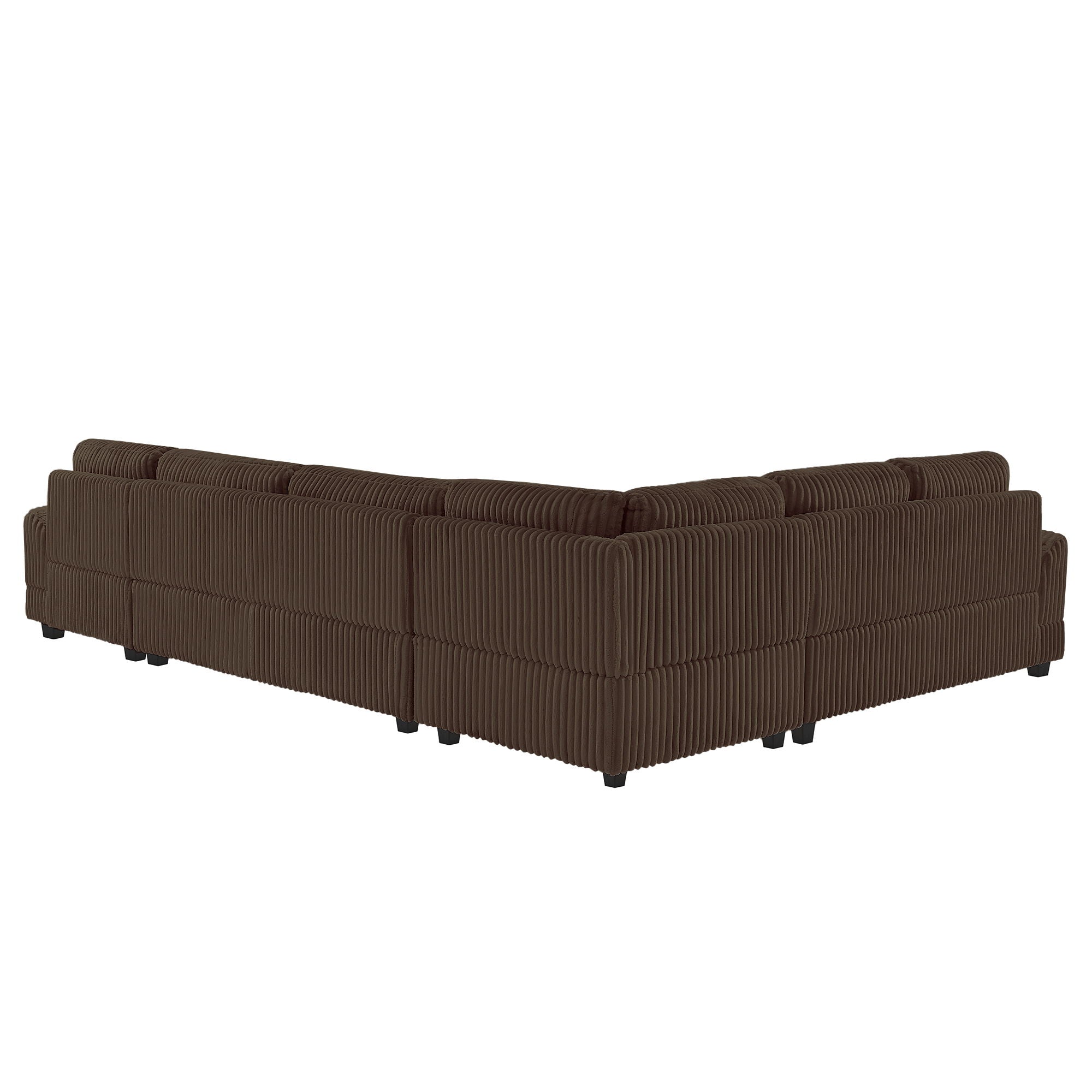 Oversized Sectional Sofa U - Shaped Sofa Couch Modern Sofa Upholstered In Soft With A Chaise Lounge For Living Room