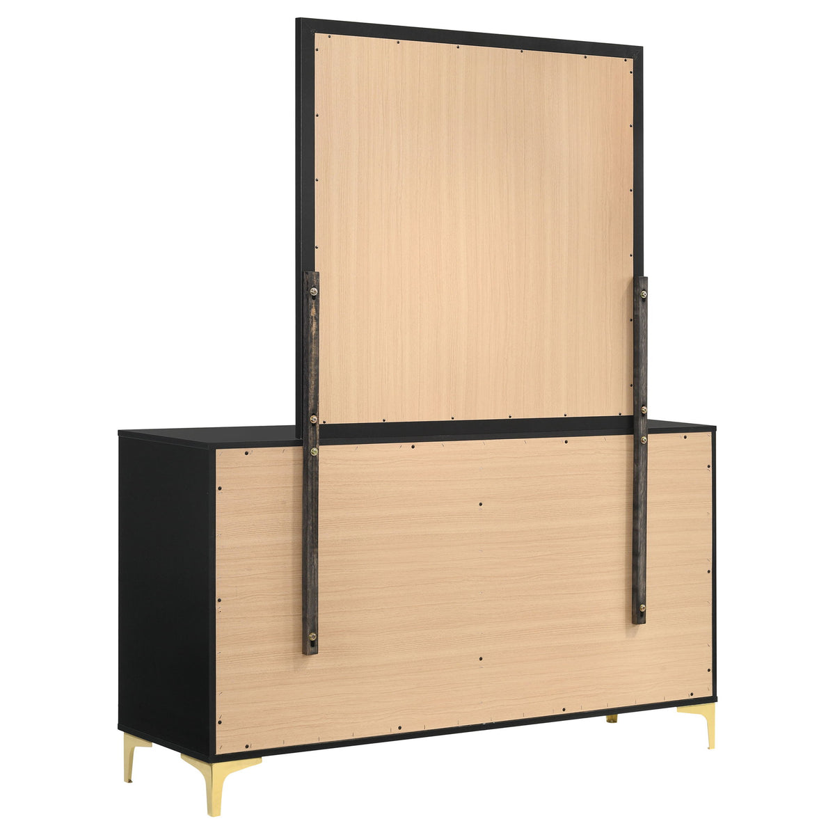 James - 6 Drawer Dresser With Mirror