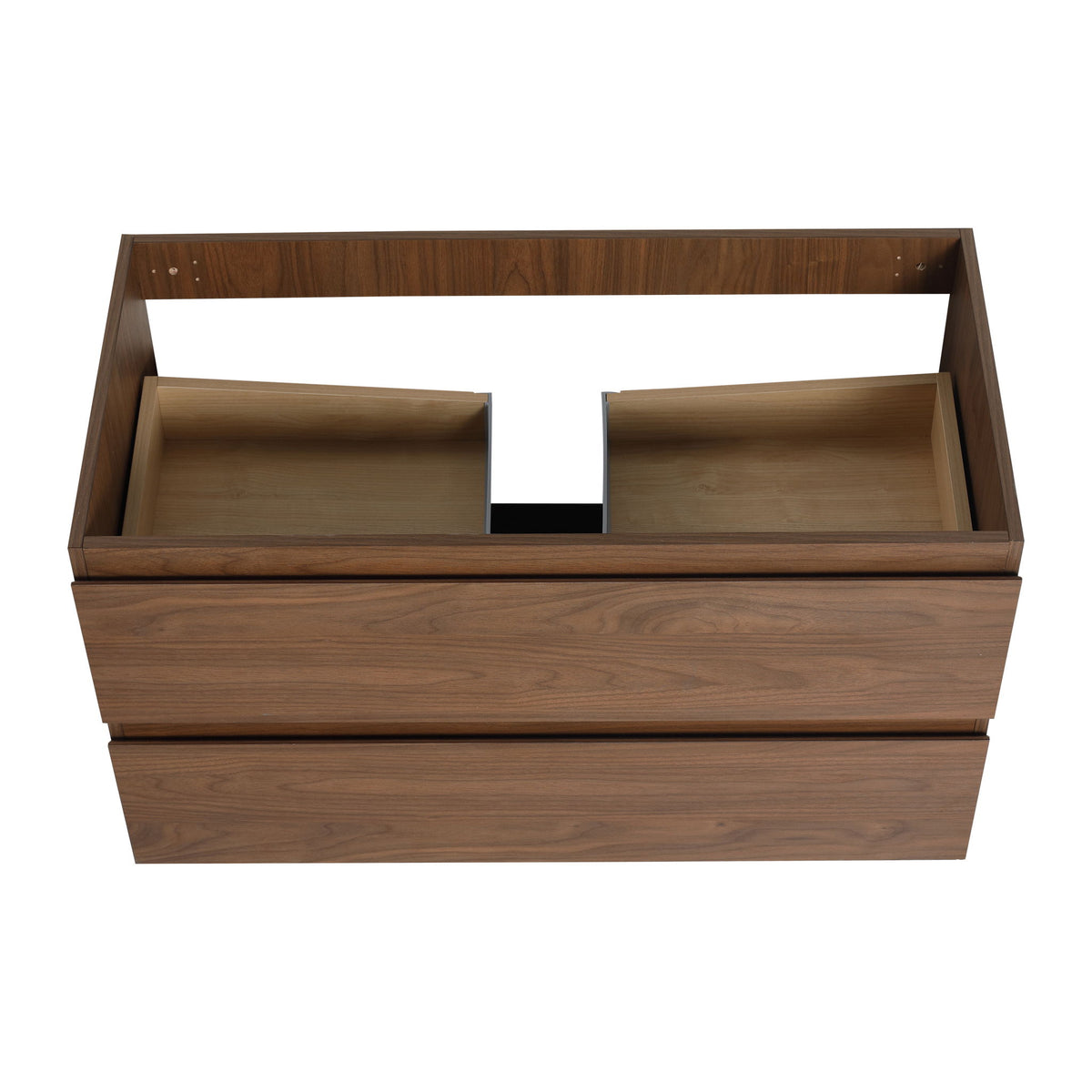 Wall Mounted Bathroom Vanity & Sink, 2 Soft Close Drawers
