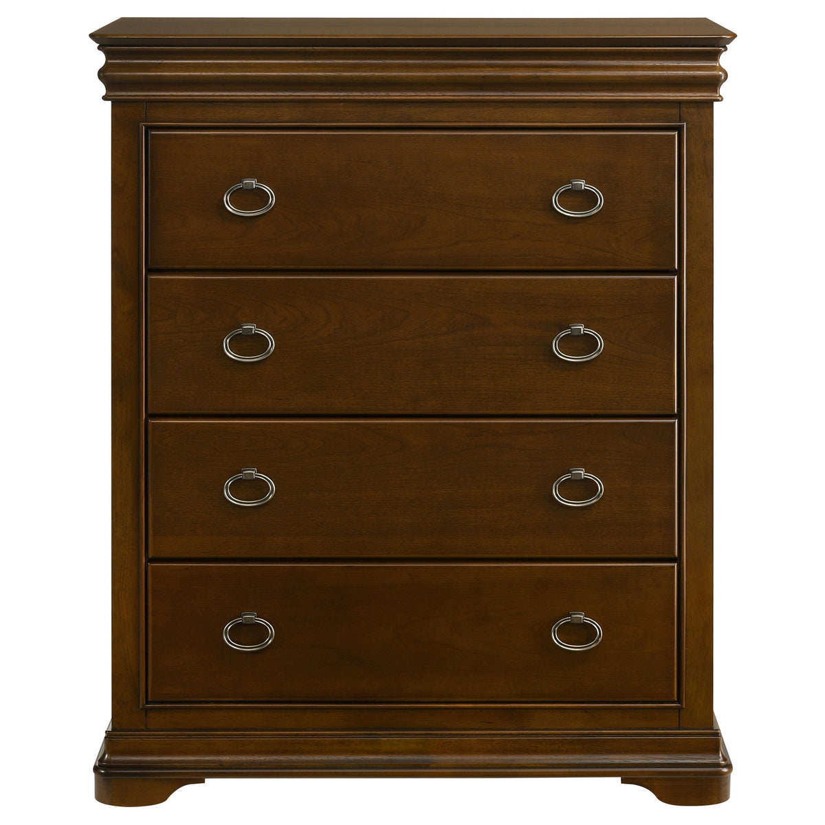 Leonide - 4 Drawer Chest - Cherry