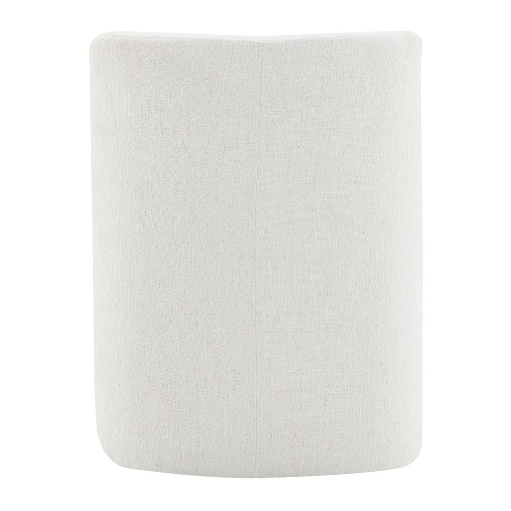 Cafell - Arm Chair With Swivel Casters - Cream