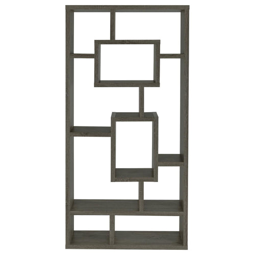 10 Shelf Open Back Bookcase