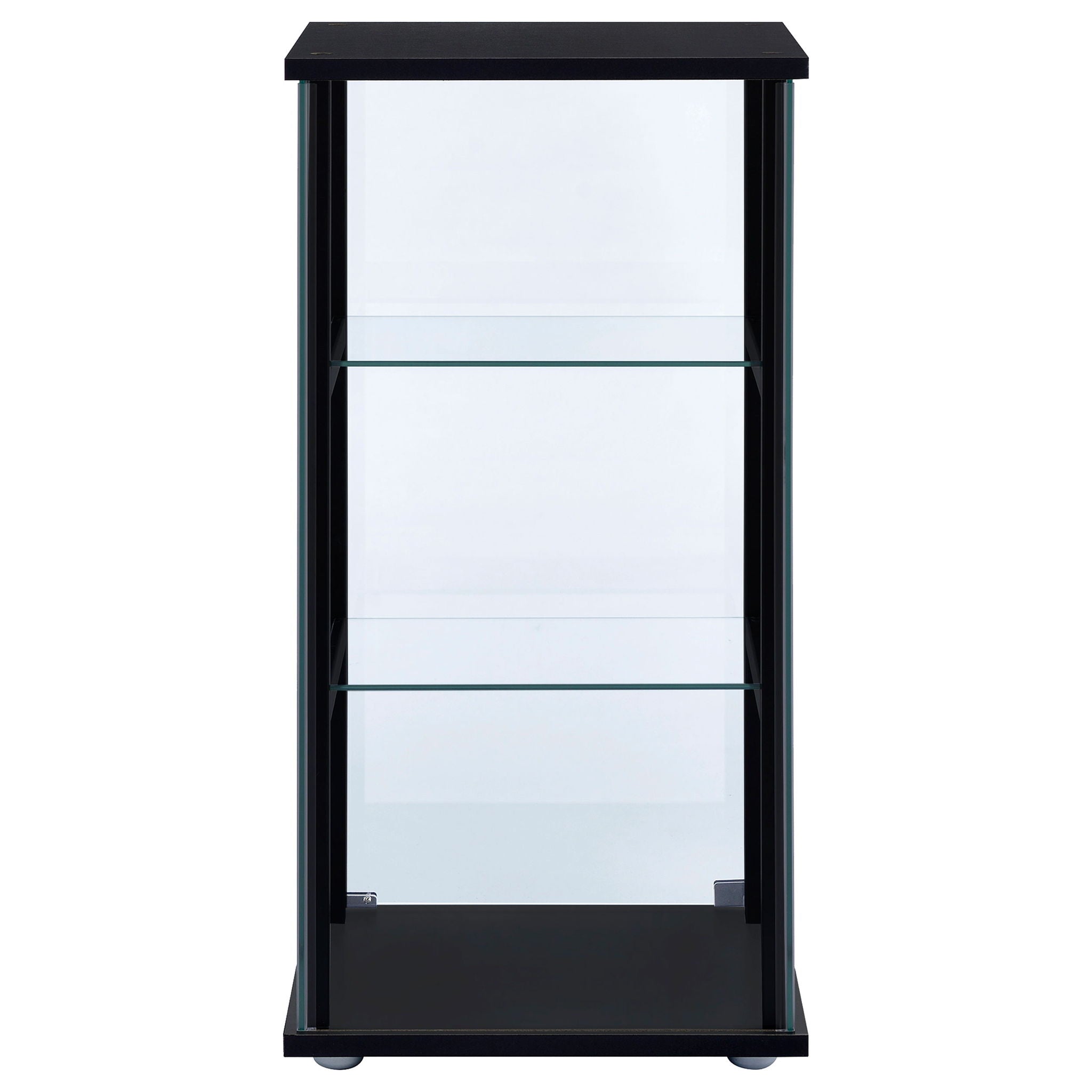 Callie - 3 Shelf Curio Cabinet - Black