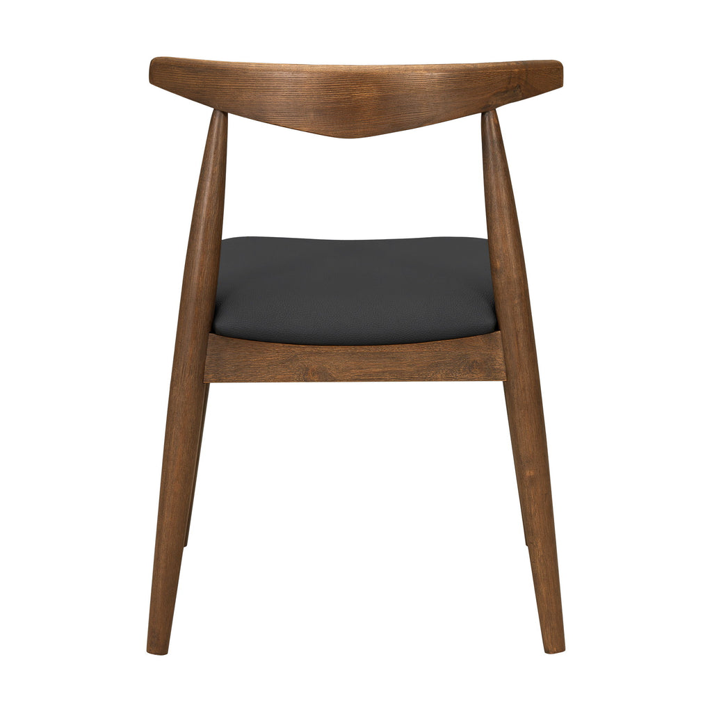 Dining Chairs With Ergonomic Backrest (Set of 2)