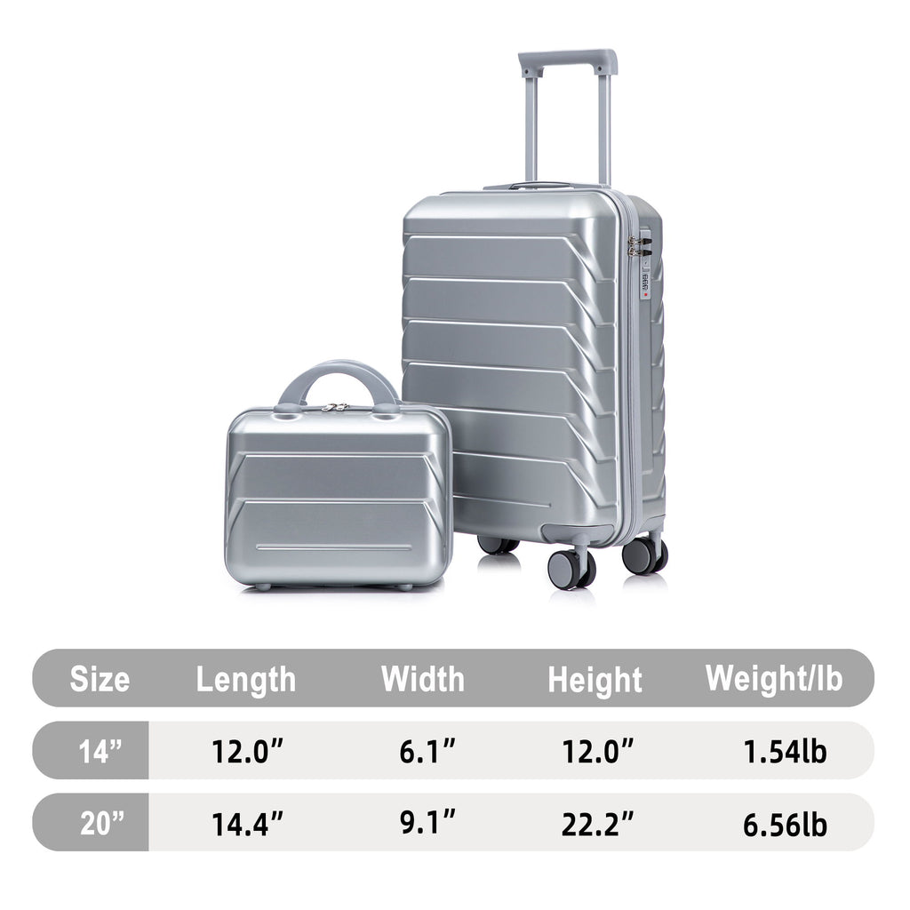 Spinner Luggage Set With Combination Lock