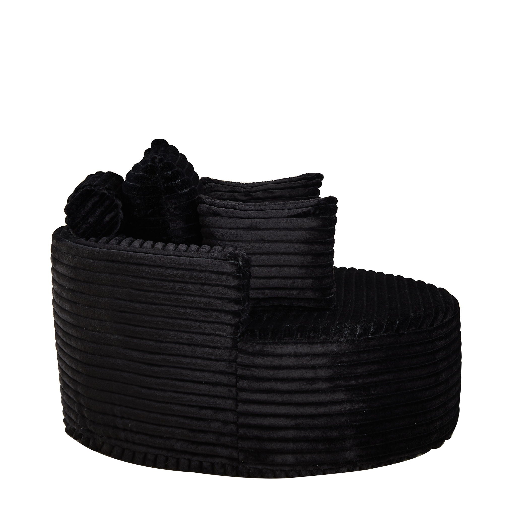 Modern Single Sofa With Backrest Pillow For Living Room