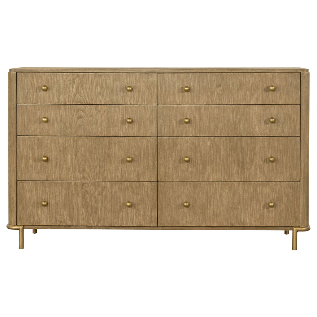 Stevie - Rectangular 8 Dresser - Sand
