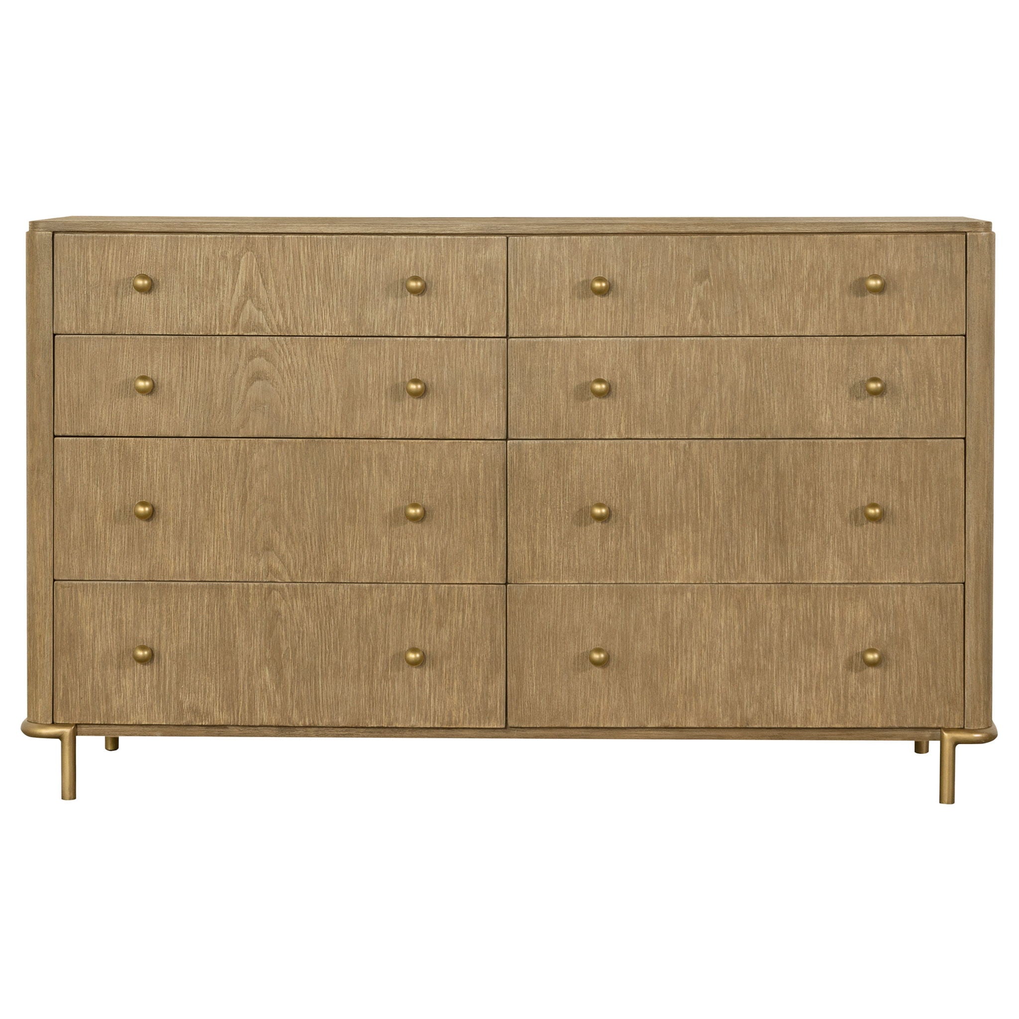 Stevie - Rectangular 8 Dresser - Sand