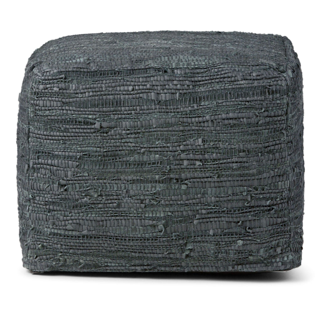 Fredrik - Handcrafted Square Pouf