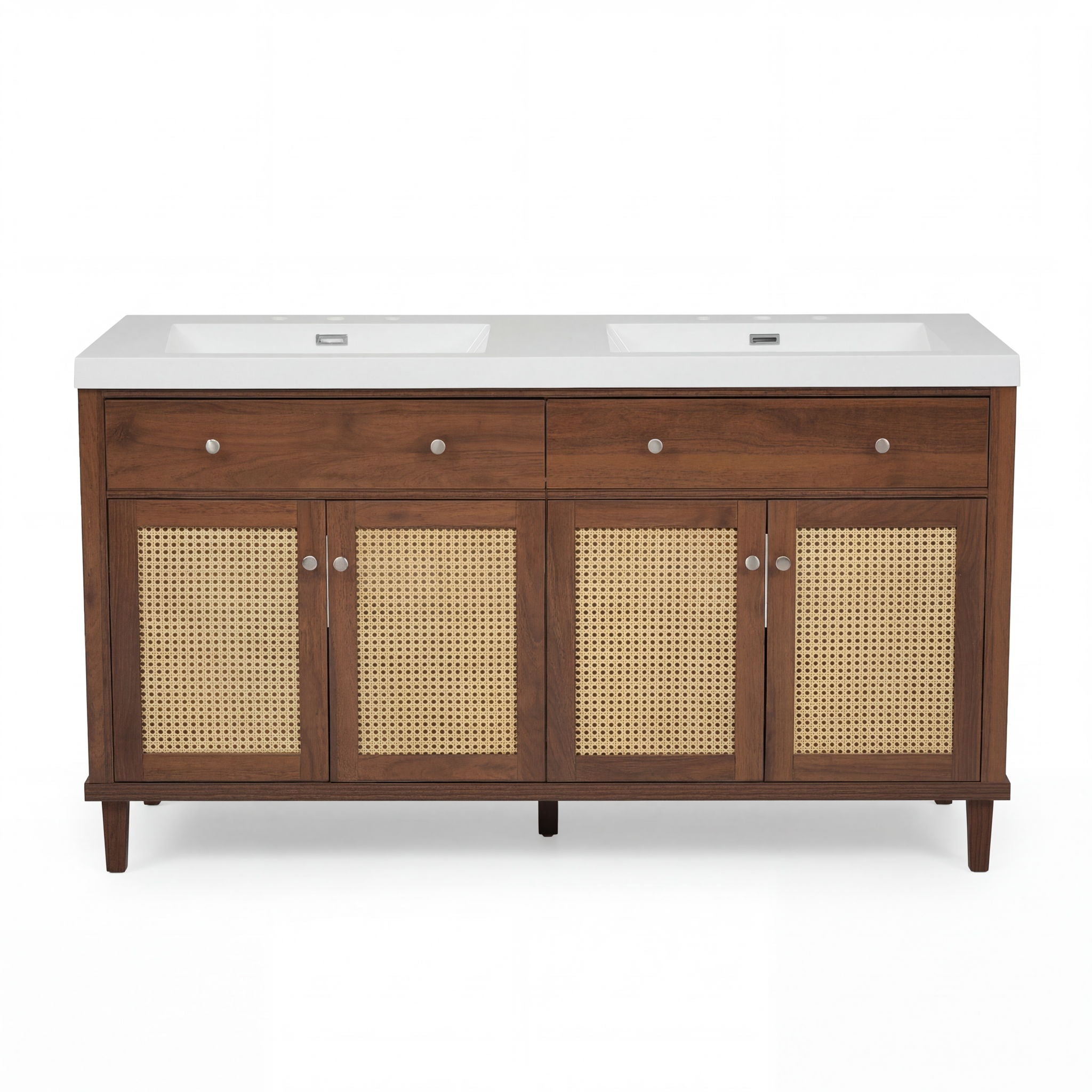 Bathroom Vanity With Double Sink, Large Storage Space