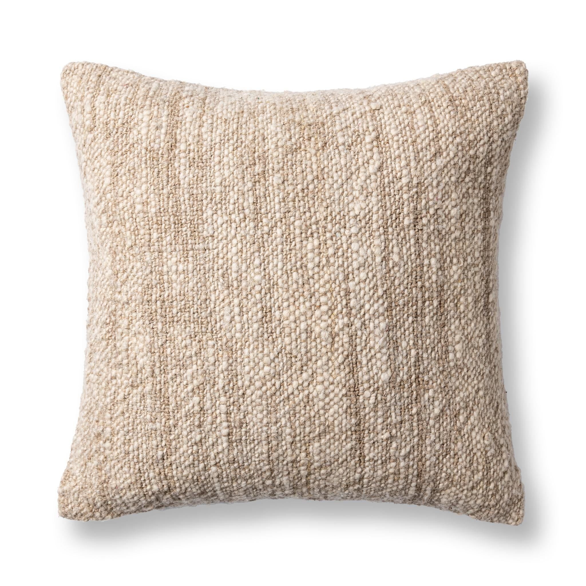 Jai - 22" x 22" Accent Pillow - Natural