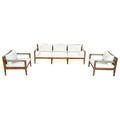 3 Piece Outdoor Sectional Sofa Set