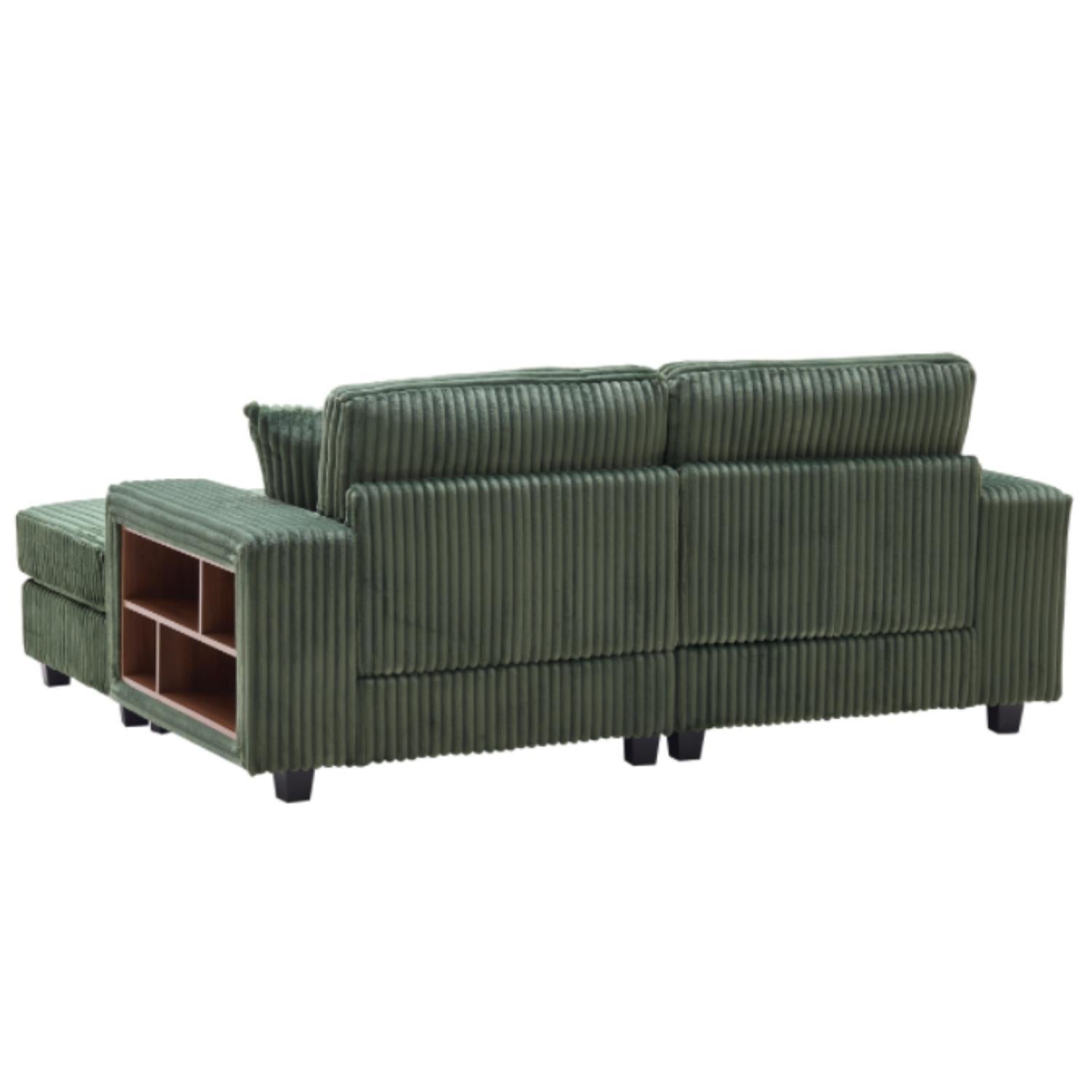 Convertible Sectional Sofa, Sleeper Oversized Living Room Lounge