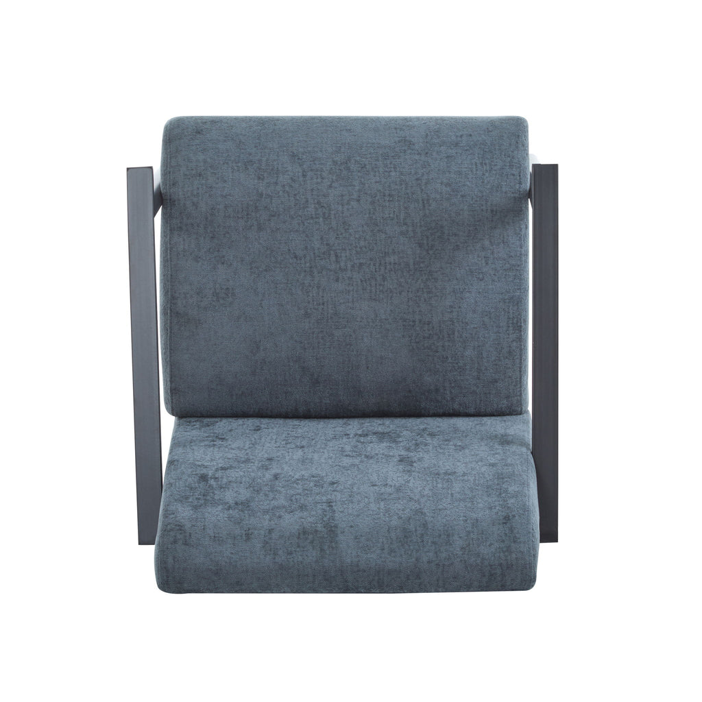 Modern Lounge Chair With Upholstery
