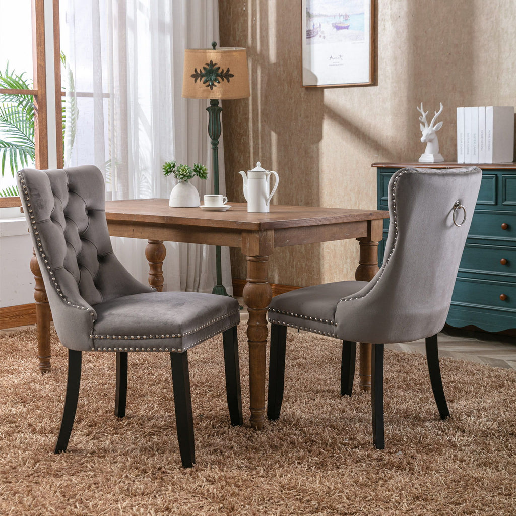 Nikki - High-End Tufted Dining Chair (Set of 2)