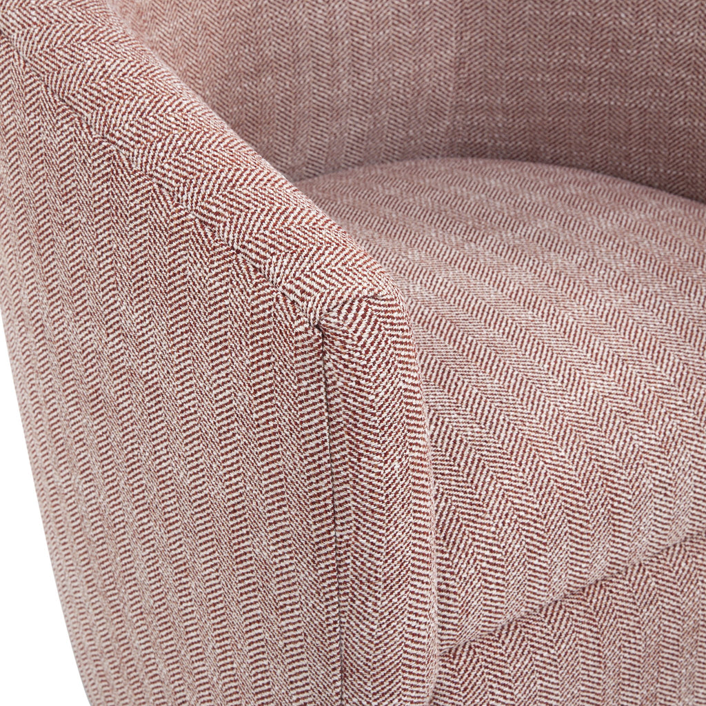 Lainey - Swivel Barrel Chair With 360 Degree Rotation