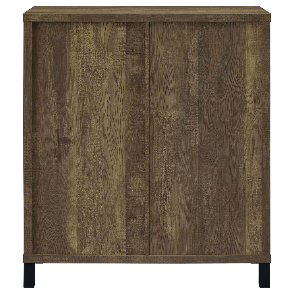 Arcata - Sliding Door Bar Cabinet - Oak