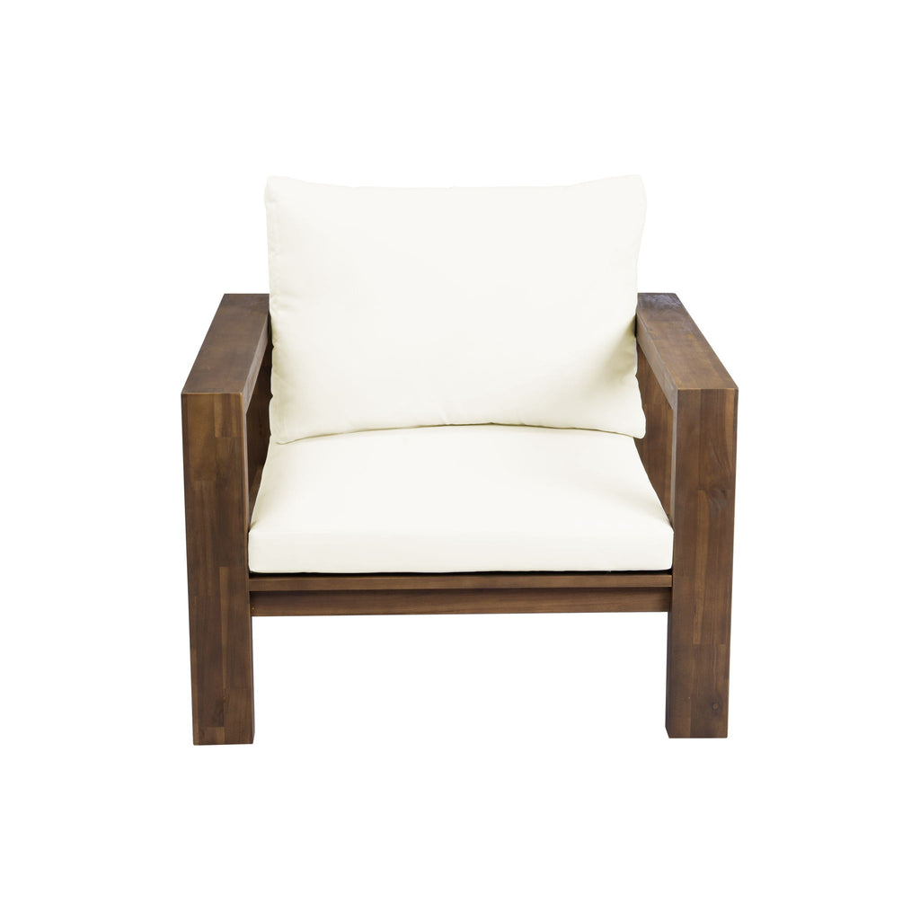 Stylish Outdoor Chair Set With Cushions For Garden (Set of 2)