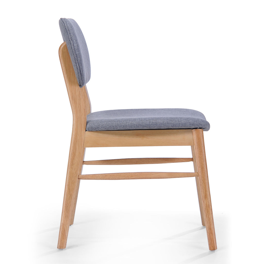 Dining Chair (Set of 2) - Natural / Gray