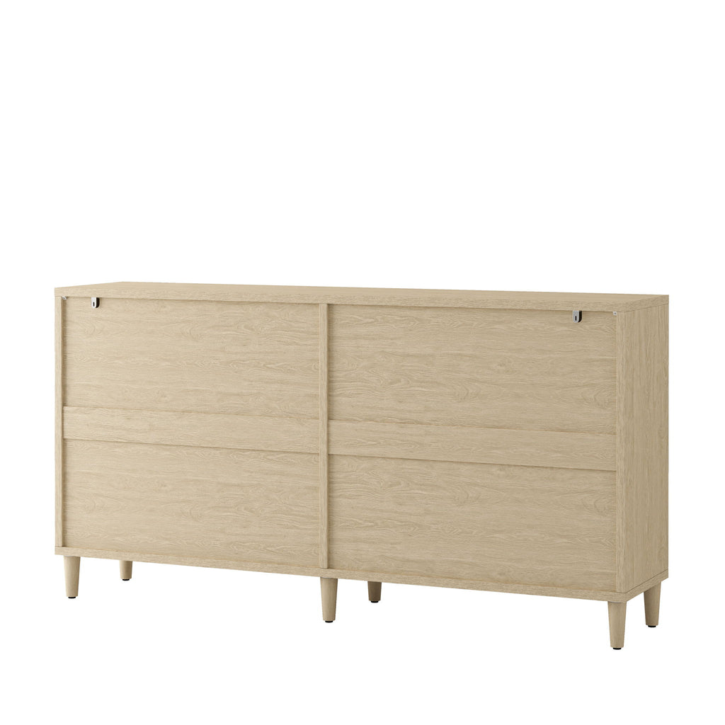 Buffet Cabinet With Adjustable Shelves For Kitchen