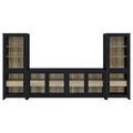 Kennison - 3 Piece Entertainment Center - Black