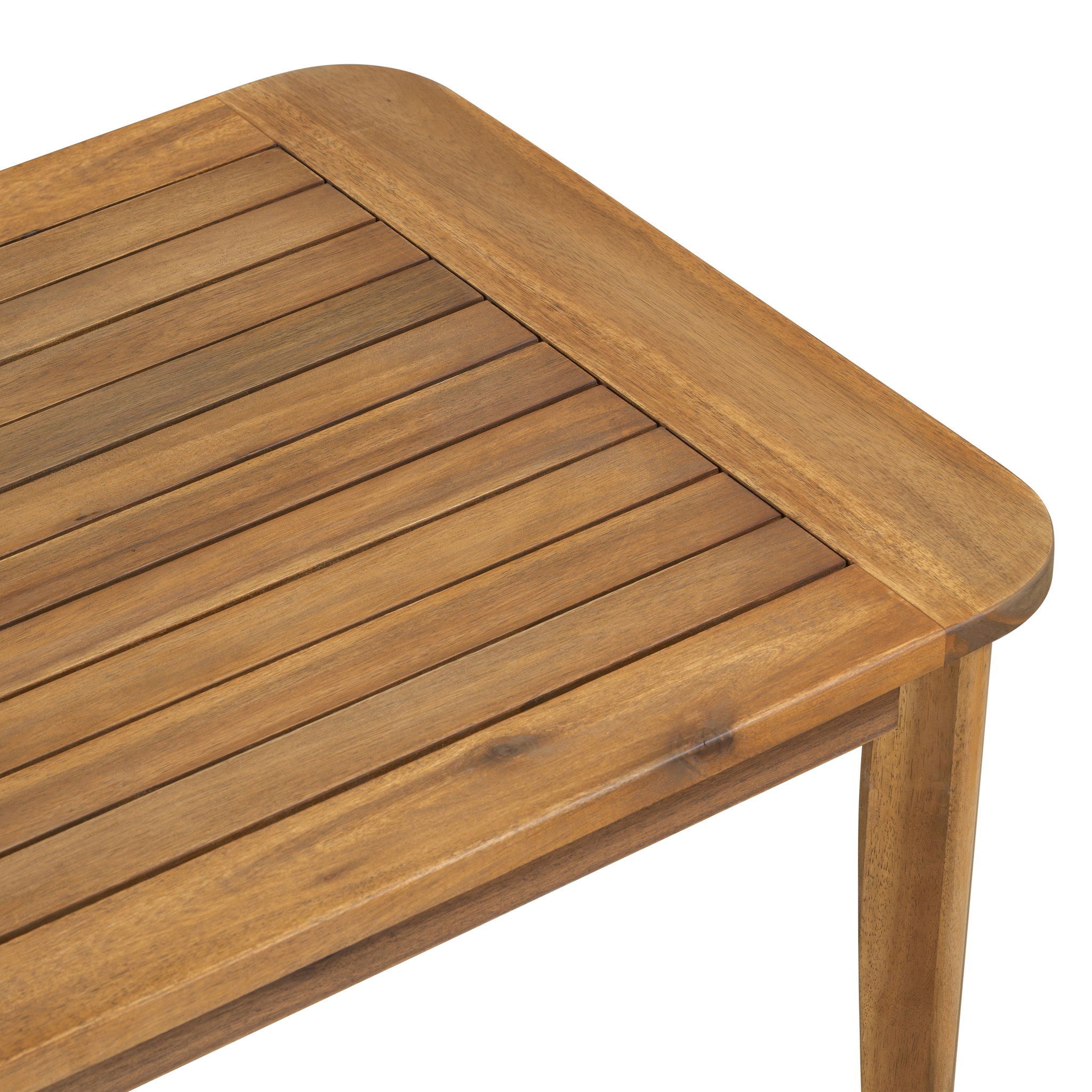 Westin - Outdoor Acacia Wood Coffee Table - Teak / Beige