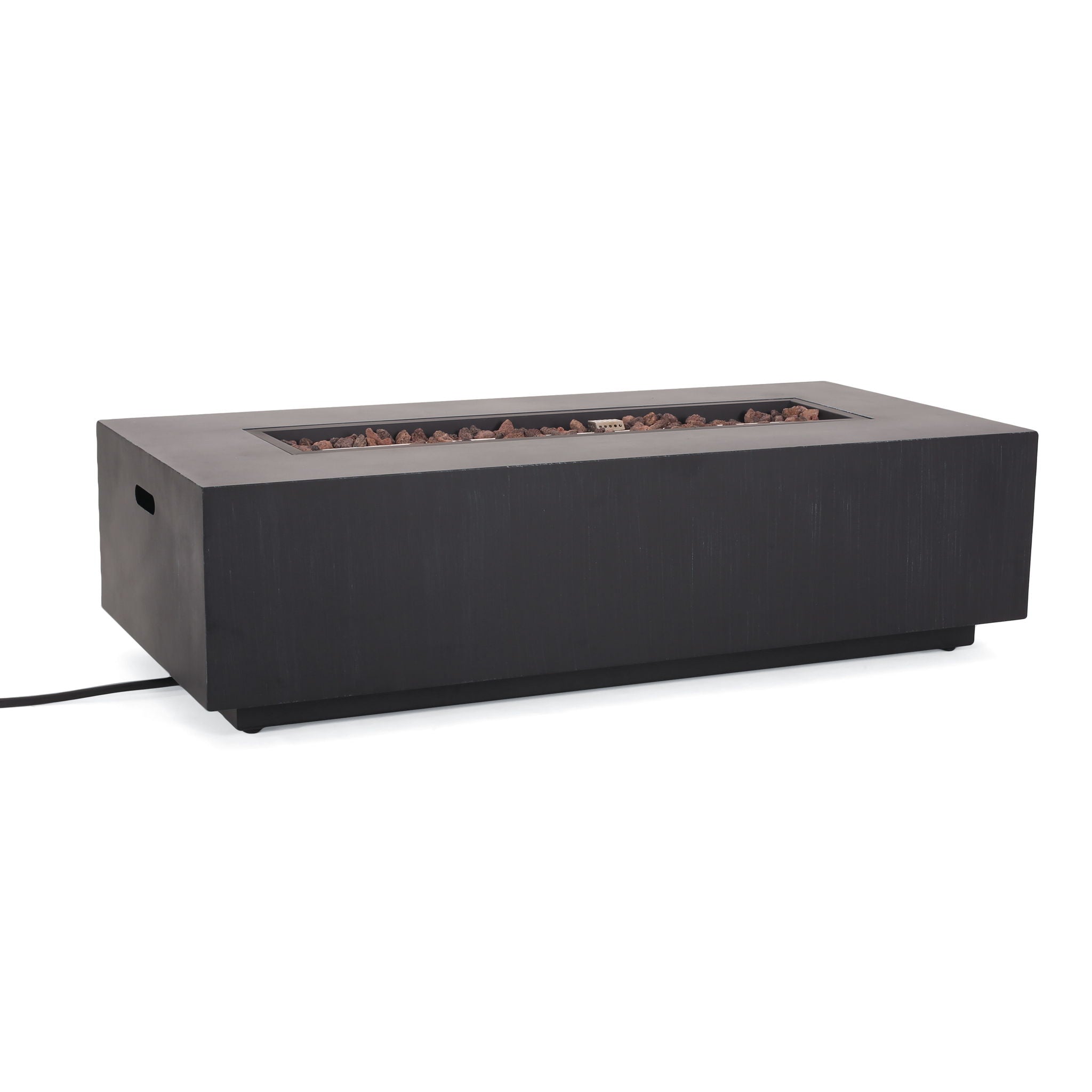 Modern Rectangle Fire Table 50, 000 Btu