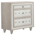 Williams - 3 Drawer Nightstand - Camel